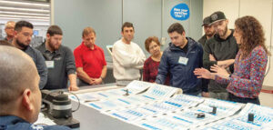 Training class for label printers